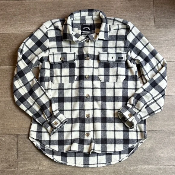 Billabong Fleece Flannel Shacket - Picture 2 of 8